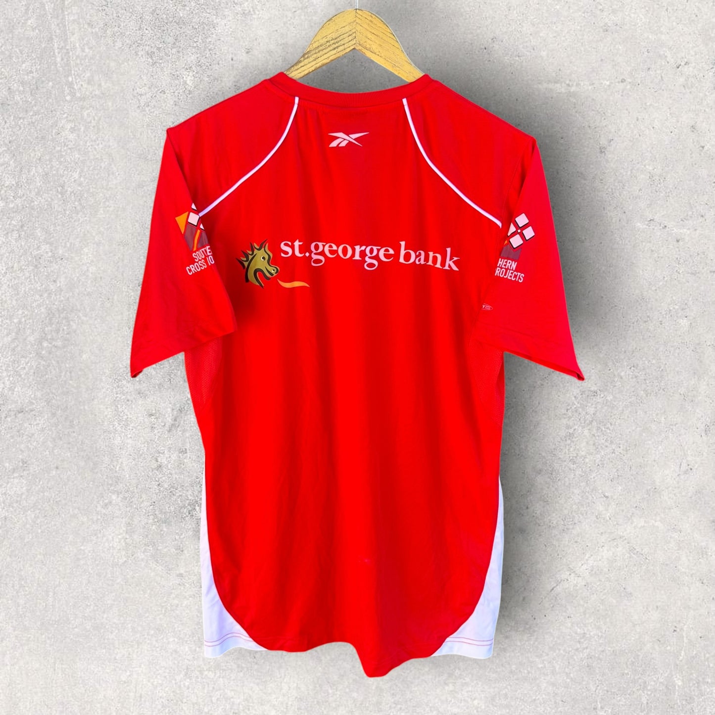 St George Illawarra Dragons Reebok 2010 Red NRL Training Shirt