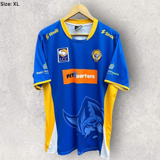 LIVERPOOL CATHOLIC CLUB RAIDERS RUGBY LEAGUE TRAINING SHIRT