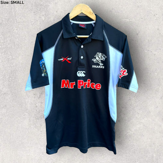 DURBAN SHARKS VINTAGE SUPER RUGBY JERSEY