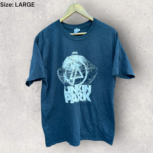 LINKIN PARK 2007 BLACK SHORT SLEEVE SHIRT
