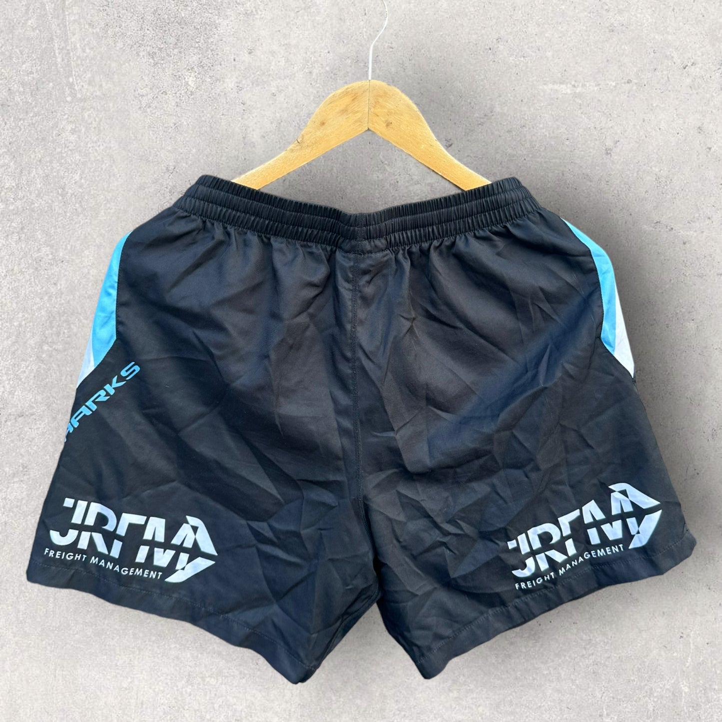 CRONULLA SHARKS CLASSIC PLAYER ISSUED TRAINING SHORTS