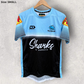Cronulla Sharks Dynasty Short Sleeve NRL Training Shirt