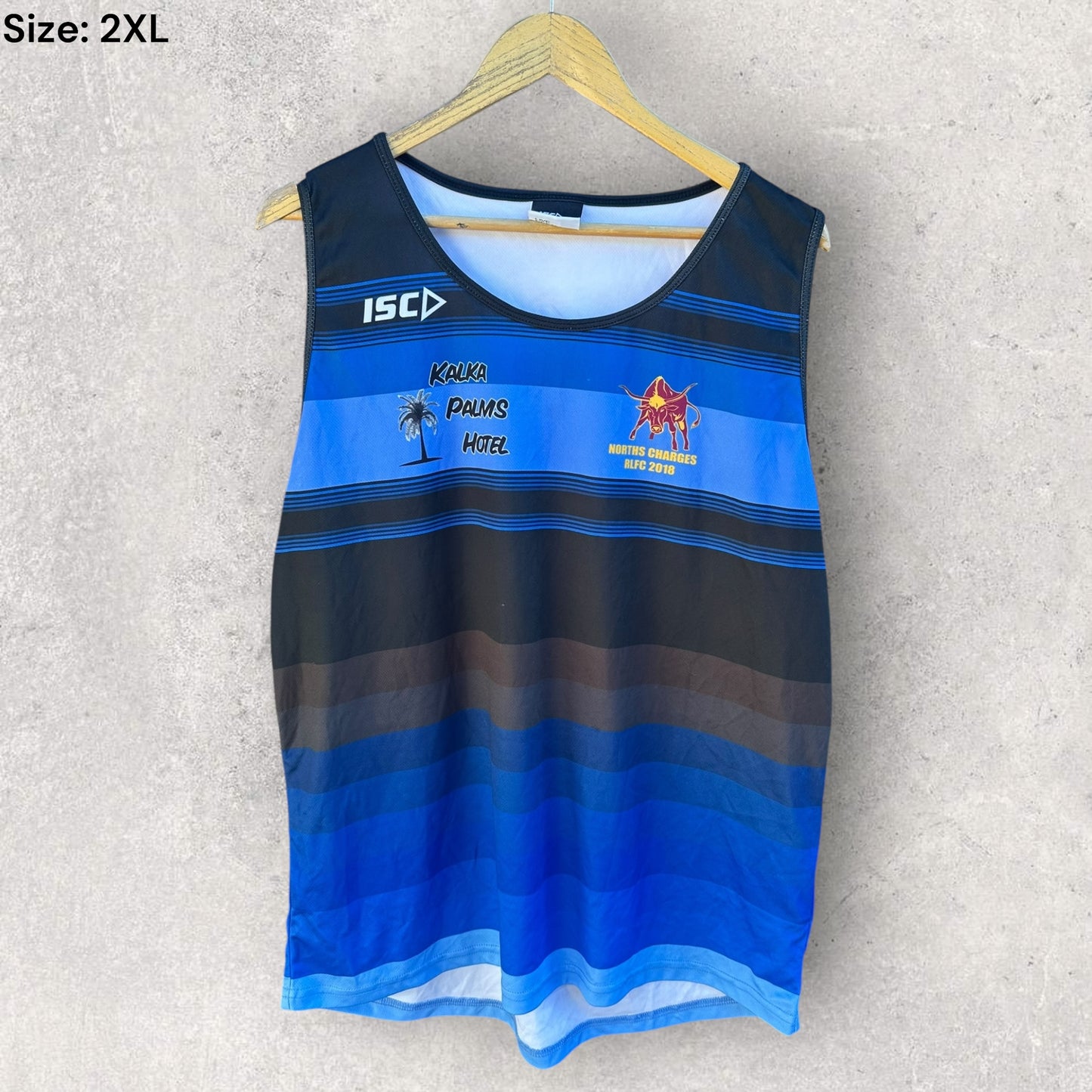 NORTHS CHARGERS 2018 ISC RUGBY LEAGUE SINGLET