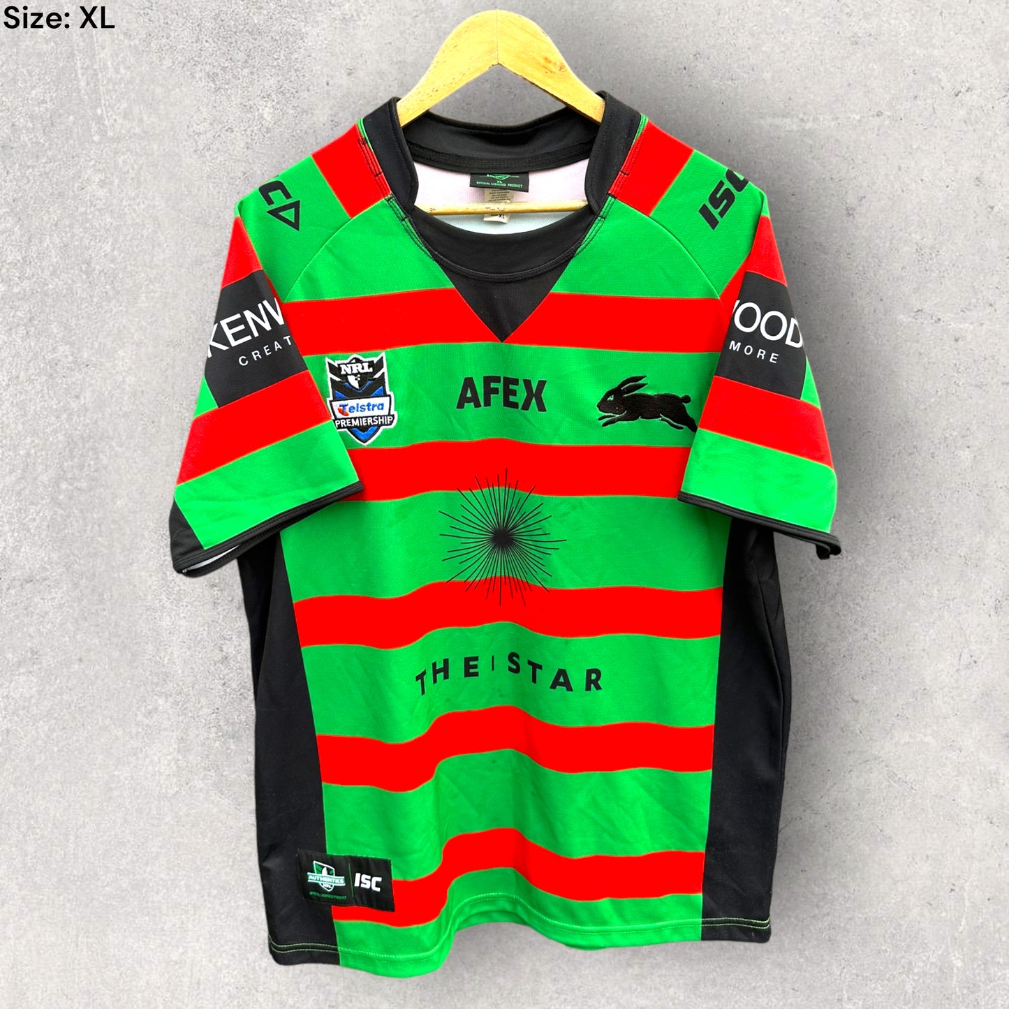 SOUTH SYNDEY RABBITOHS 2012 HOME JERSEY