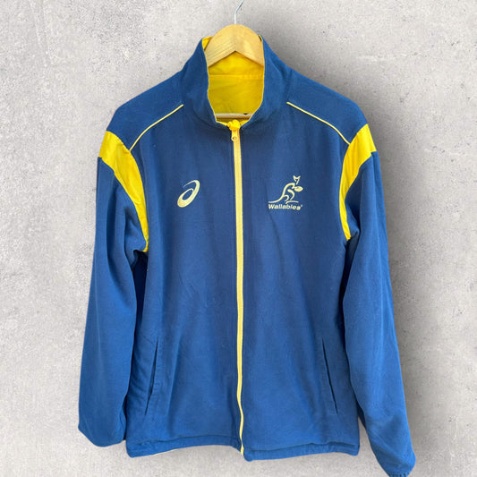 AUSTRALIAN WALLABIES ASICS REVERSE RUGBY UNION JACKET