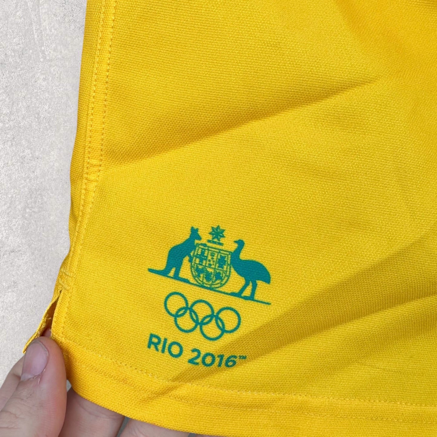 AUSTRALIAN OLYMPIC TEAM RIO 2016 OLYMPIC GAMES ADIDAS PROTOTYPE SHORTS