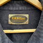 RM WILLIAMS VINTAGE NAVY BLUE LONG SLEEVE THICK BUTTON UP SHIRT