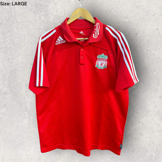 LIVERPOOL FC ADIDAS 2008 POLO SHIRT