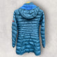 NORTH FACE BLUE PUFFER JACKET