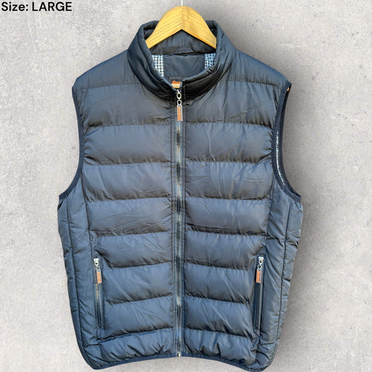 TOMCAT SLEEVELESS PUFFER JACKET