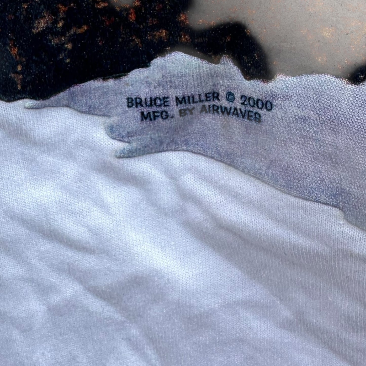 WOLF VINTAGE Y2K 2001 WHITE SHIRT BY BRUCE MILLER
