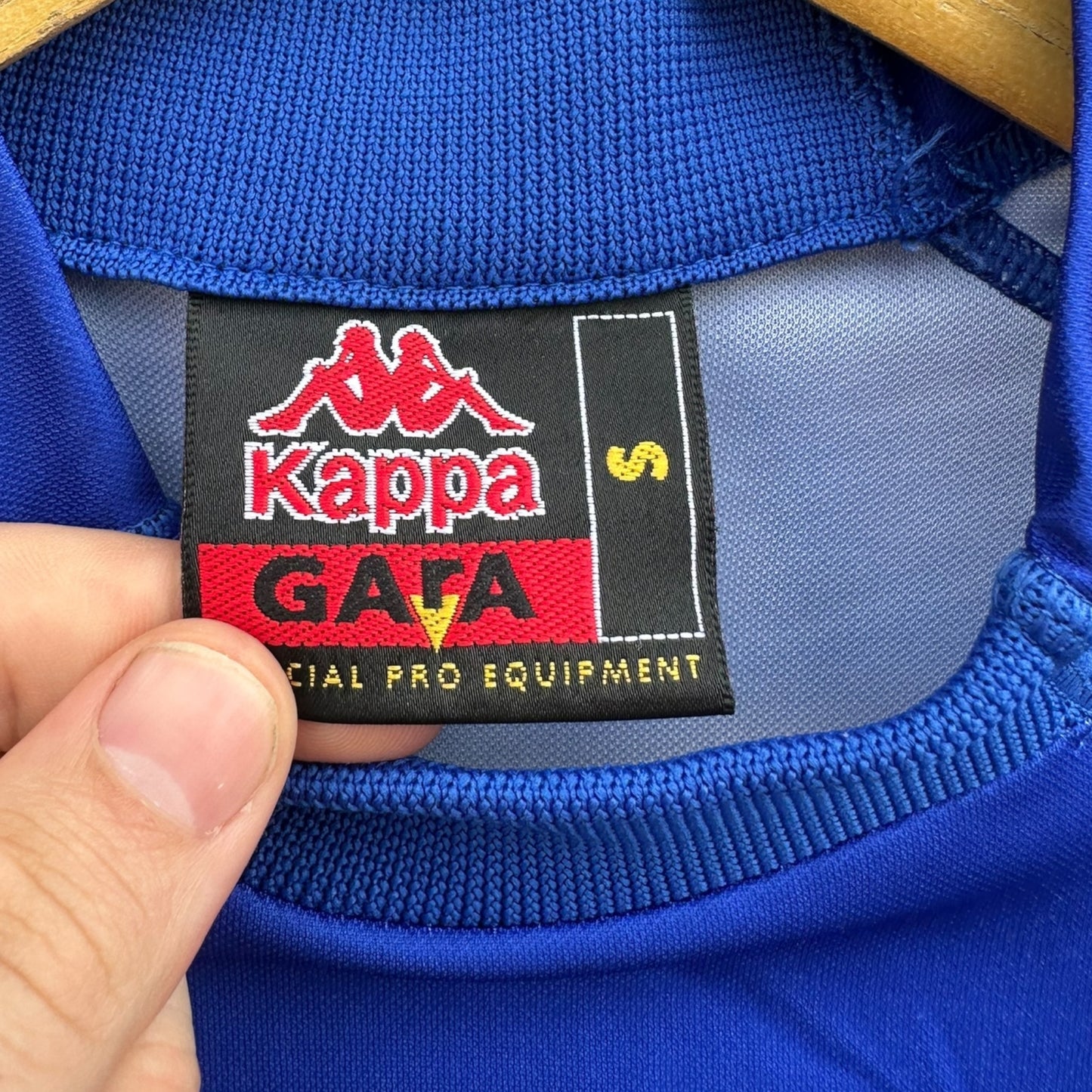 ITALY 1999 KAPPA HOME LONG SLEEVE FOOTBALL JERSEY