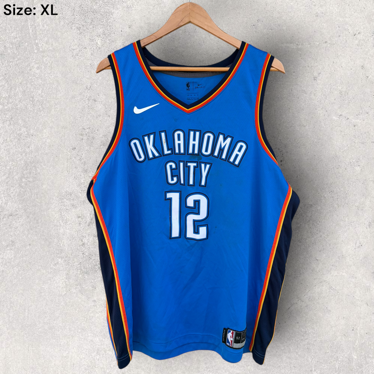 Steven Adams Oklahoma City Thunder Nike Swingman NBA Basketball Jersey