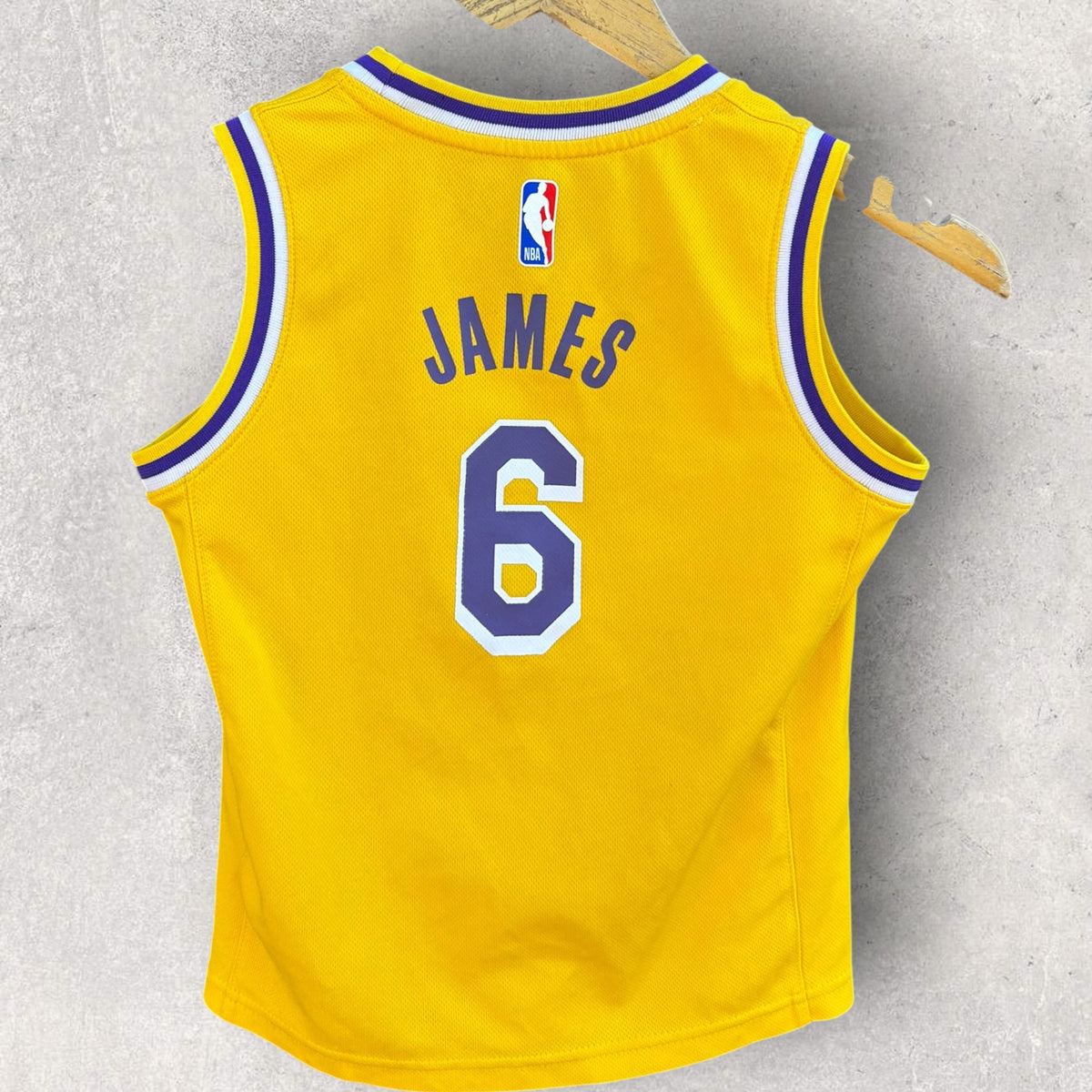 Lebron James LA Lakers 2022 Nike Kids NBA Basketball Jersey