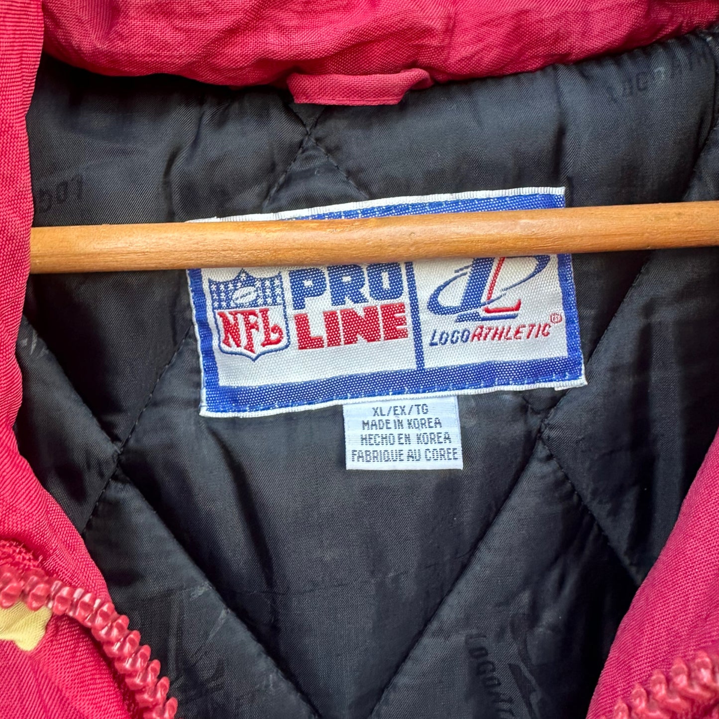 SAN FRANCISCO 49ERS VINTAGE PRO LINE BOMBER JACKET