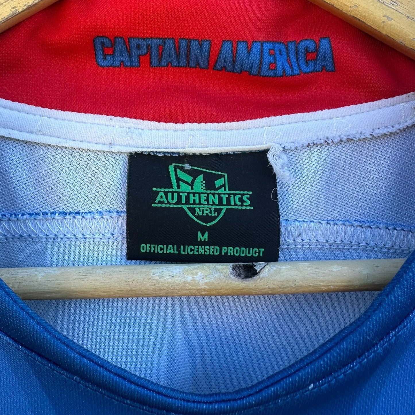 SYDNEY ROOSTERS 2014 CAPTAIN AMERICA MARVEL ISC JERSEY