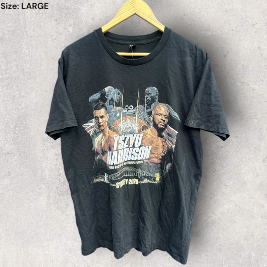 TIM TSZYU VS HARRISON 2023 BOXING SHIRT