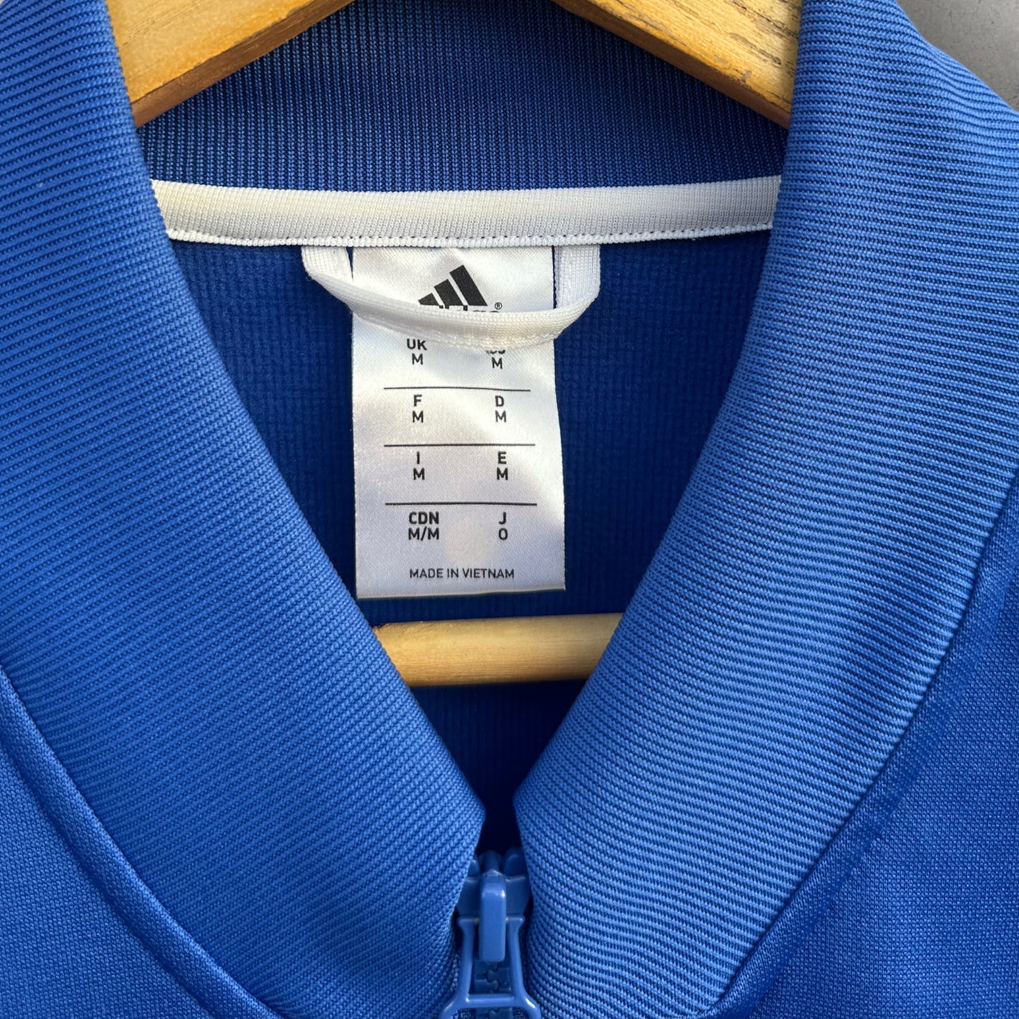 CHELSEA FC 2013 ADIDAS BLUE TRACK JACKET