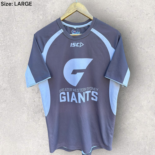 GWS GIANTS ISC GREY TRAINING SHIRT
