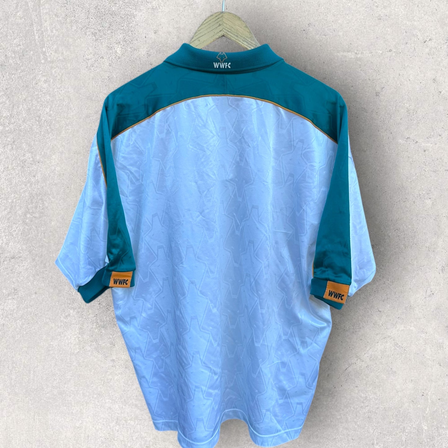 WOLVERHAMPTON WANDERERS PUMA 1997-1998 AWAY VINTAGE FOOTBALL JERSEY