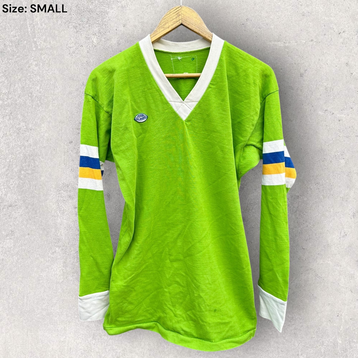 CANBERRA RAIDERS CLASSIC VINTAGE LONG SLEEVE RUGBY LEAGUE TEMPLATE JERSEY