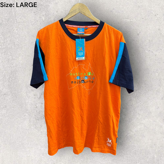 Melbourne 2006 Commonwealth Games short sleeve shirt brand new with tags