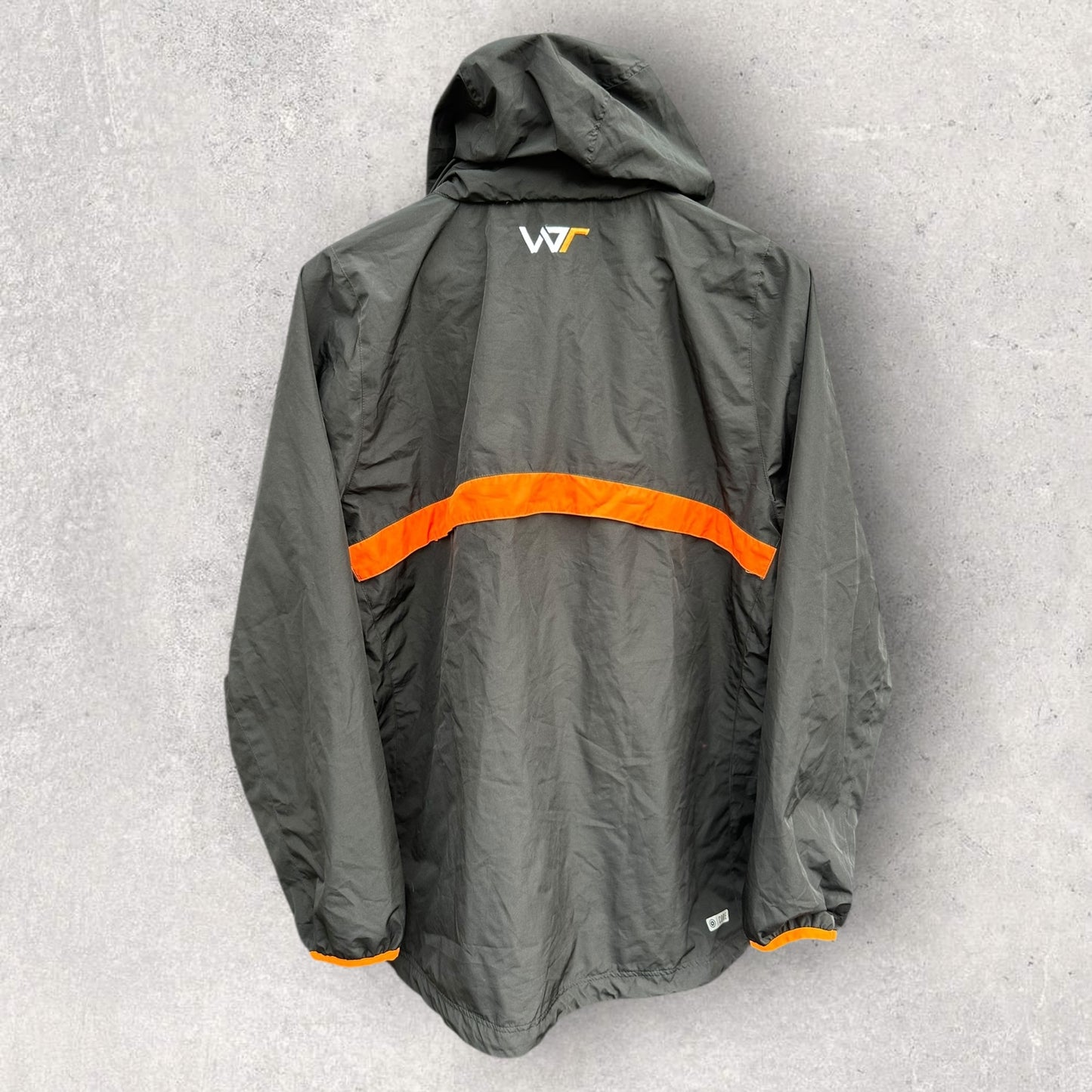 WESTS TIGERS 2019 WINDBREAKER HOODED JACKET PLAYER ISSUED