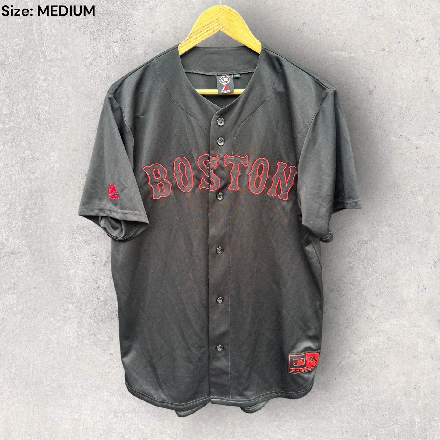 Boston Redsox Black MLB baseball Jersey