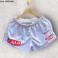 NRL Referees Residents Shield White Match Shorts Worn By Matt Noyen