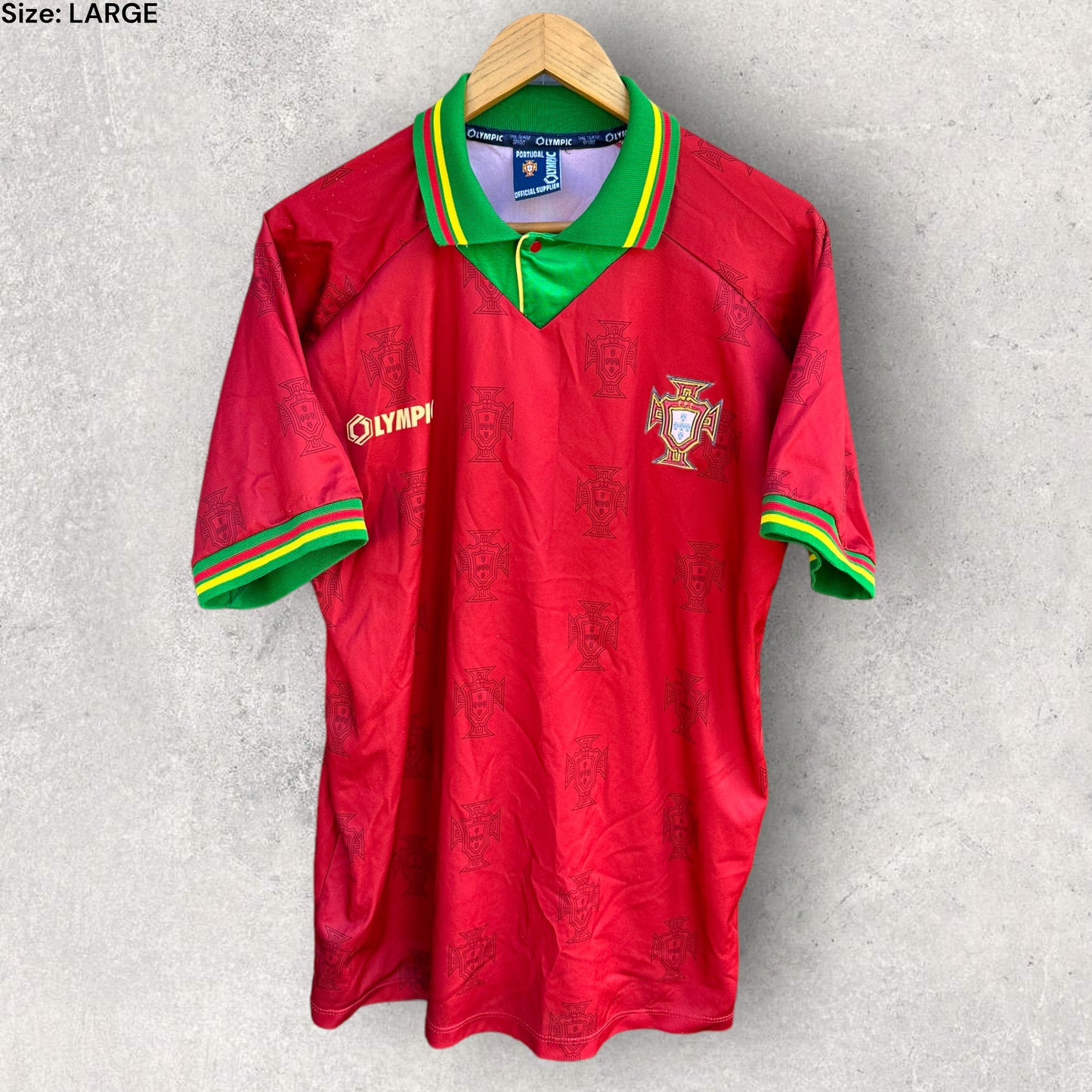 PORTUGAL 1995 HOME JERSEY