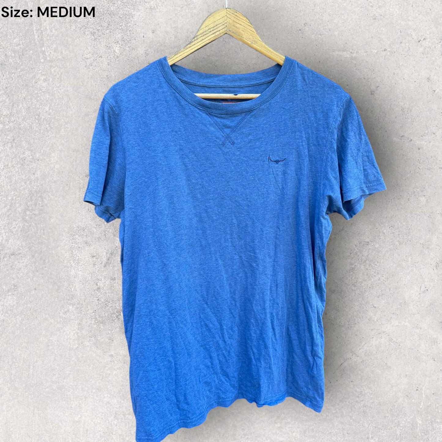 RM WILLIAMS BLUE SHORT SLEEVED SHIRT
