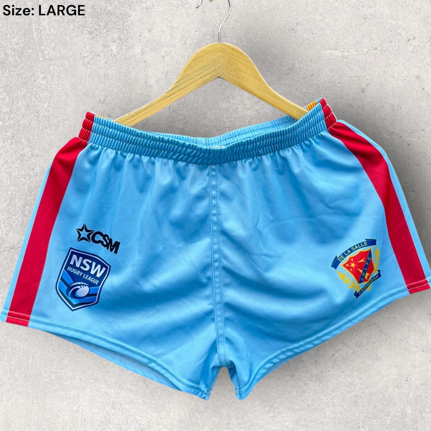 DE LA SALLE NSW RUGBY LEAGUE MATCH SHORTS