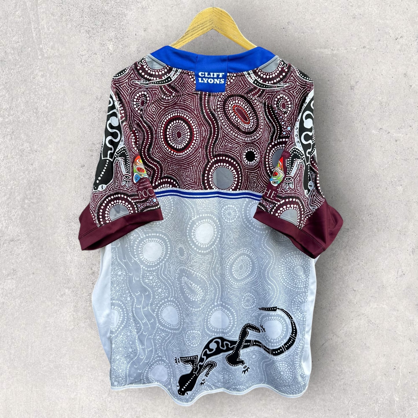 Manly Warringah Sea Eagles 2019 Cliff Lyons Indigenous Jersey Nrl