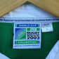 RUGBY UNION WORLD CUP COLLECTION 2003 REEBOK GREEN & BLUE LONG SLEEVE VINTAGE JERSEY