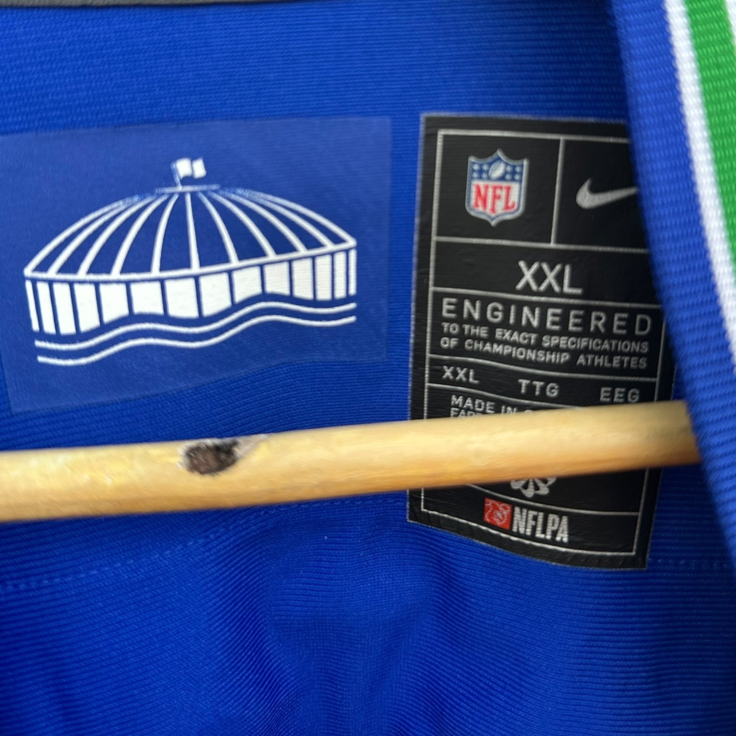 DK METCALFE SEATTLE SEAHAWKS NIKE ALTERNATE GAME JERSEY