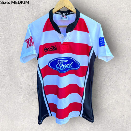 KOOGA RUGBY UNION RED & WHITE MATCH JERSEY