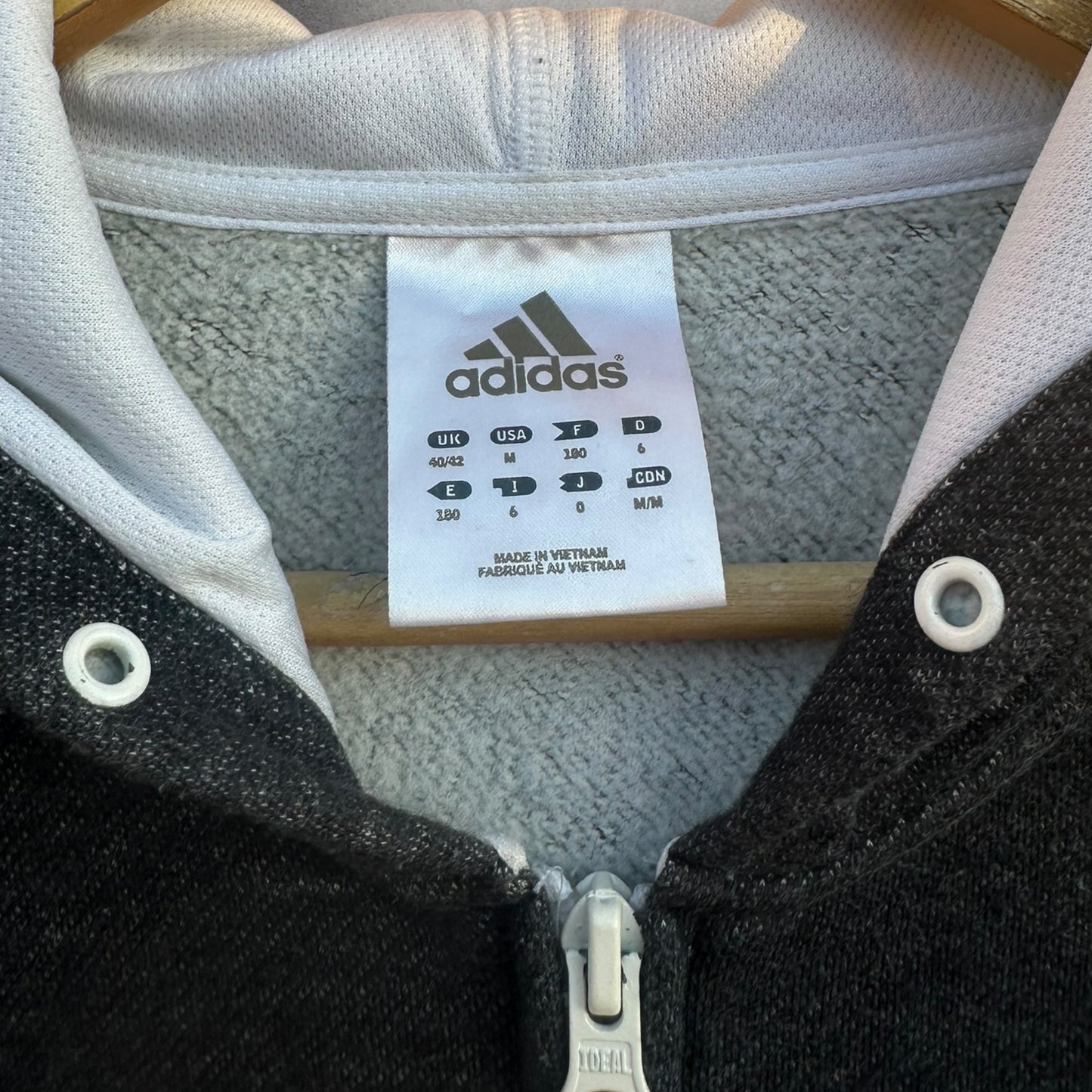 VANCOUVER WHITECAPS ADIDAS FOOTBALL HOODED JACKET