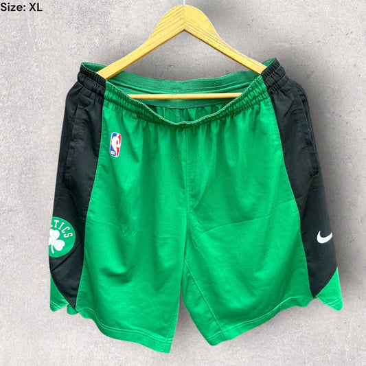 BOSTON CELTICS NIKE GREEN TRAINING BASKETBALL SHORTS