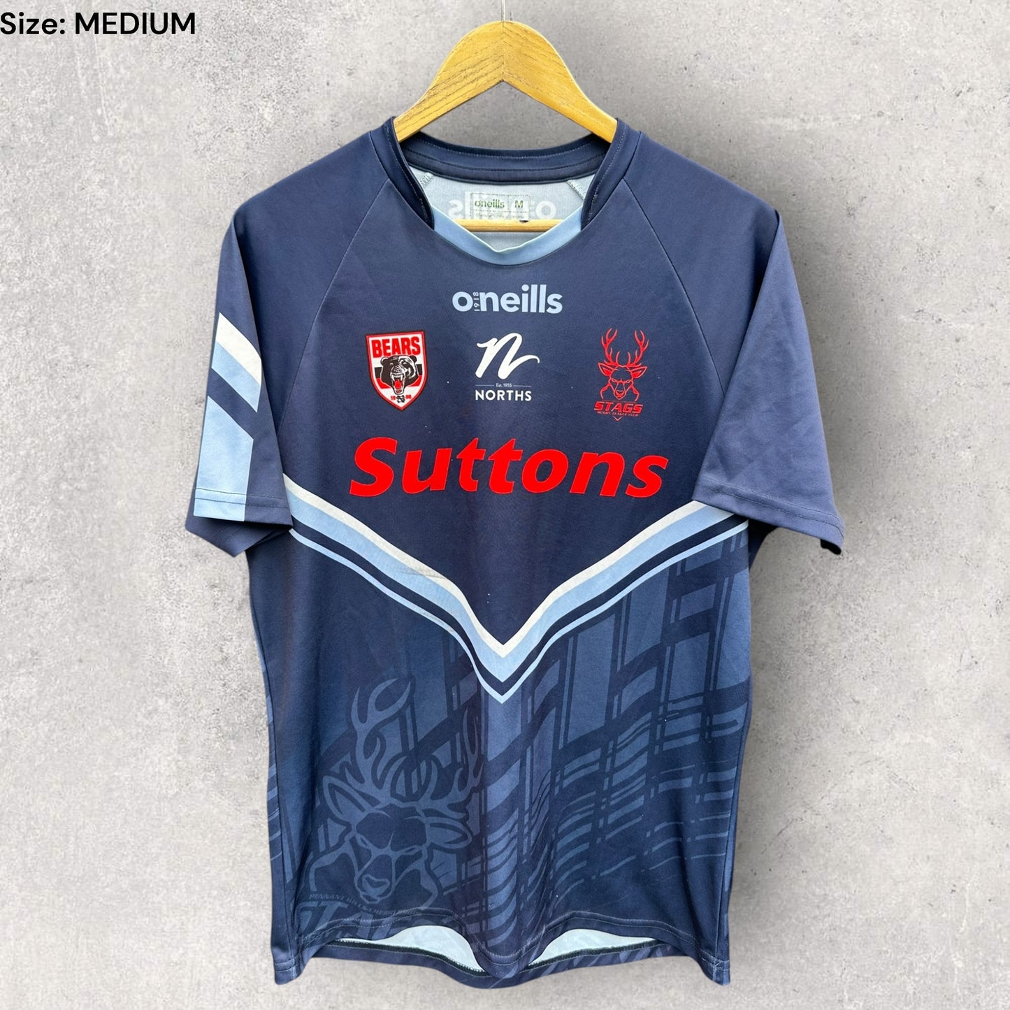 CHERRYBROOK PENNANT HILLS STAGS RUGBY LEAGUE TRAINING SHIRT