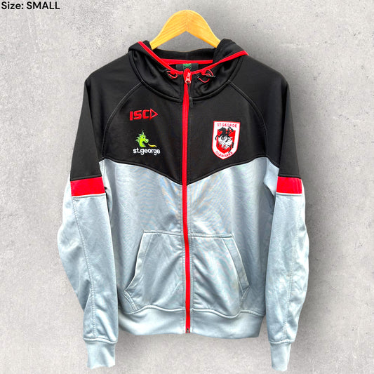 ST GEORGE ILLAWARRA DRAGONS ISC HOODED JUMPER