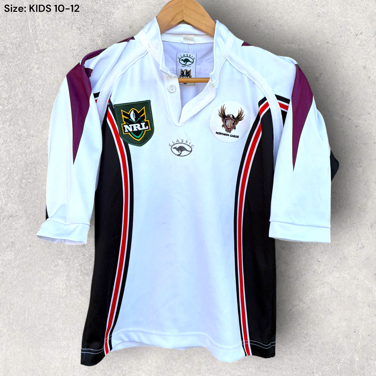 Northern Eagles 1999-2000 Classic Kids Rugby League Jersey