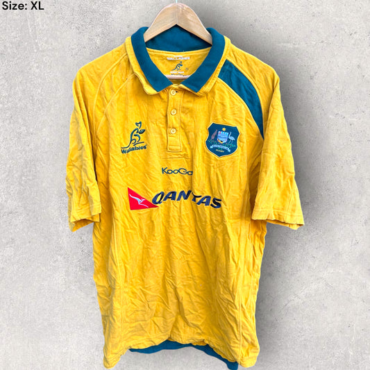 AUSTRALIAN WALLABIES KOOGA COTTON RUGBY UNION JERSEY