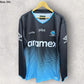 CRONULLA SHARKS 2025 TRAINING SHIRT LONG SLEEVE PLAYER ISSUED TOM HAZLETON