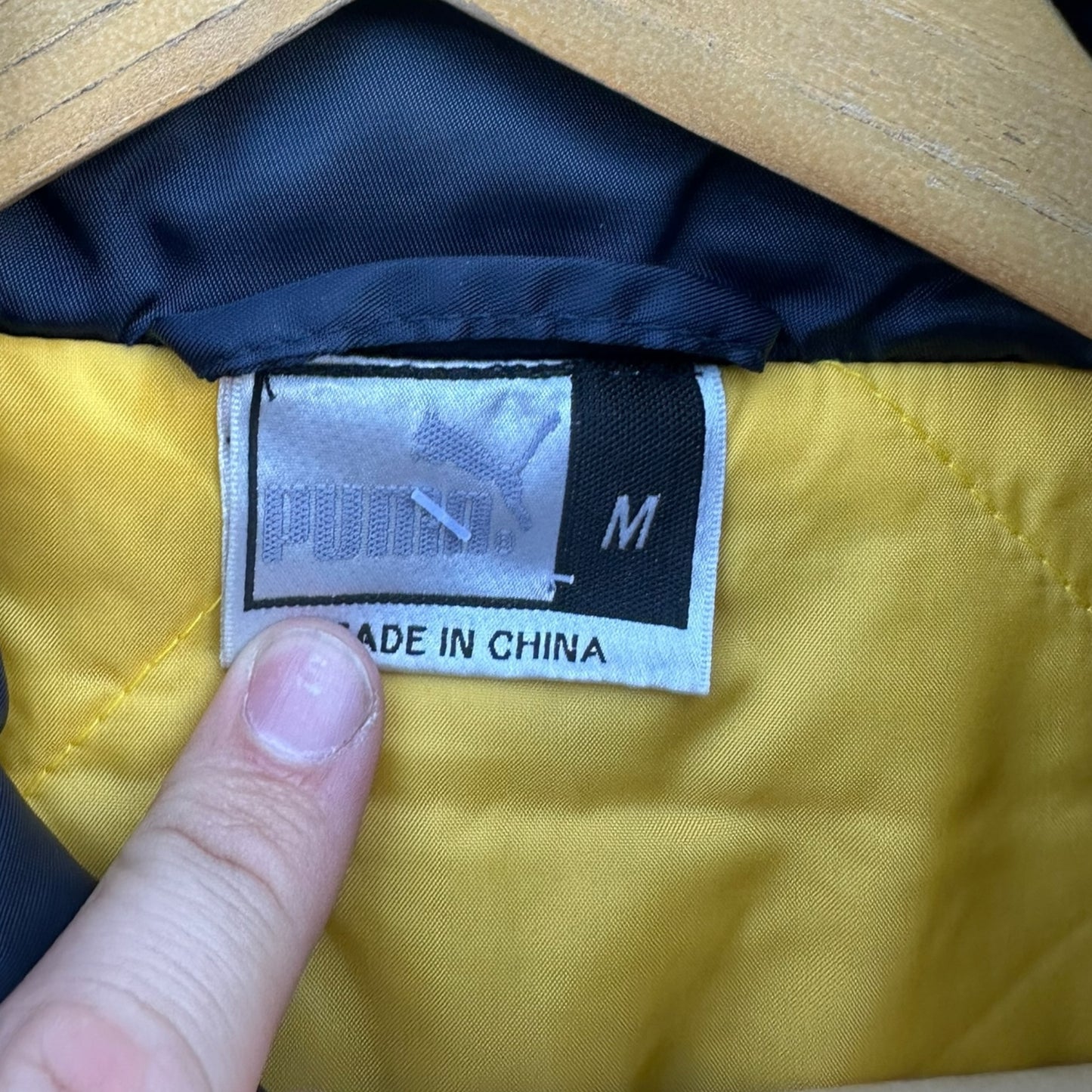 PUMA VINTAGE FULL ZIP BOMBER JACKET