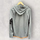 Wests Tigers Grey Long Sleeve Hooded Training Rugby League Shirt