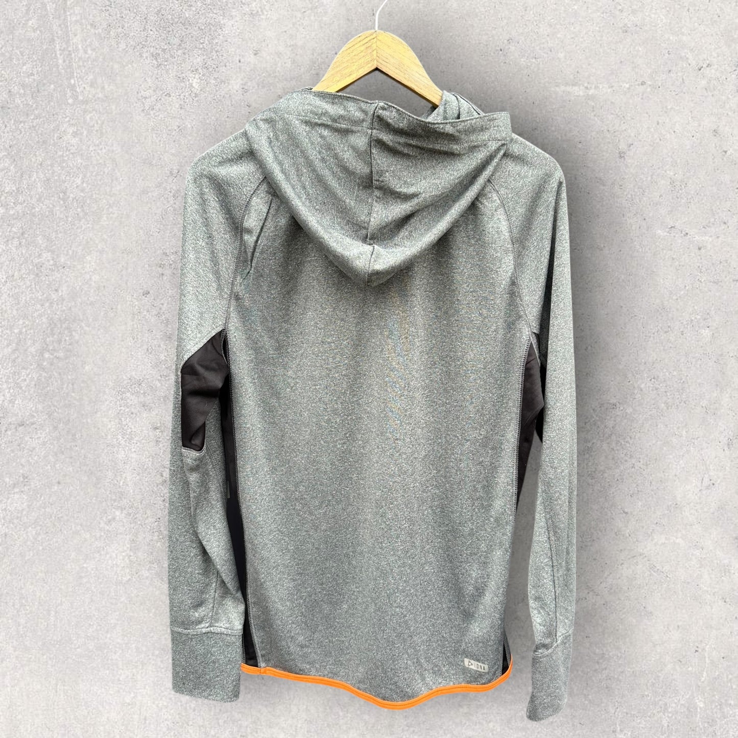 Wests Tigers Grey Long Sleeve Hooded Training Rugby League Shirt