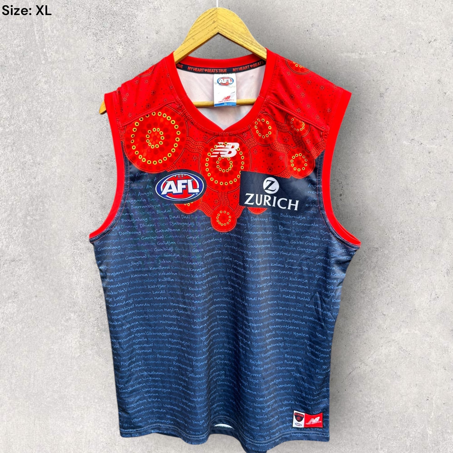 MELBOURNE DEMONS INDIGENOUS GUERNSEY BRAND NEW