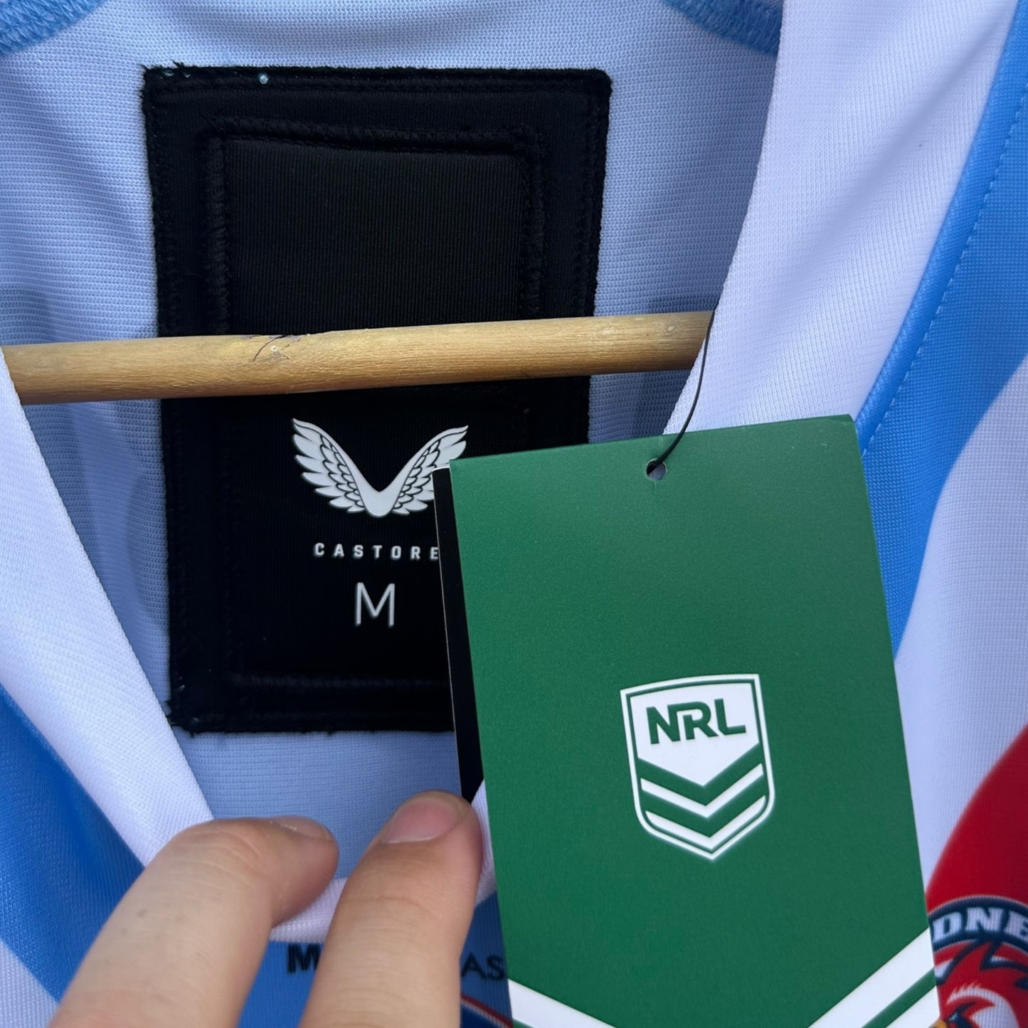 SYDNEY ROOSTERS CASTORE 2021 ANZAC DAY PLAYER CUT JERSEY NEW WITH TAGS