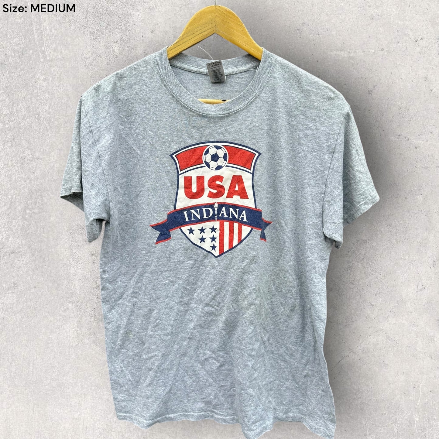 USA FOOTBALL GREY SHORT SLEEVE SHIRT