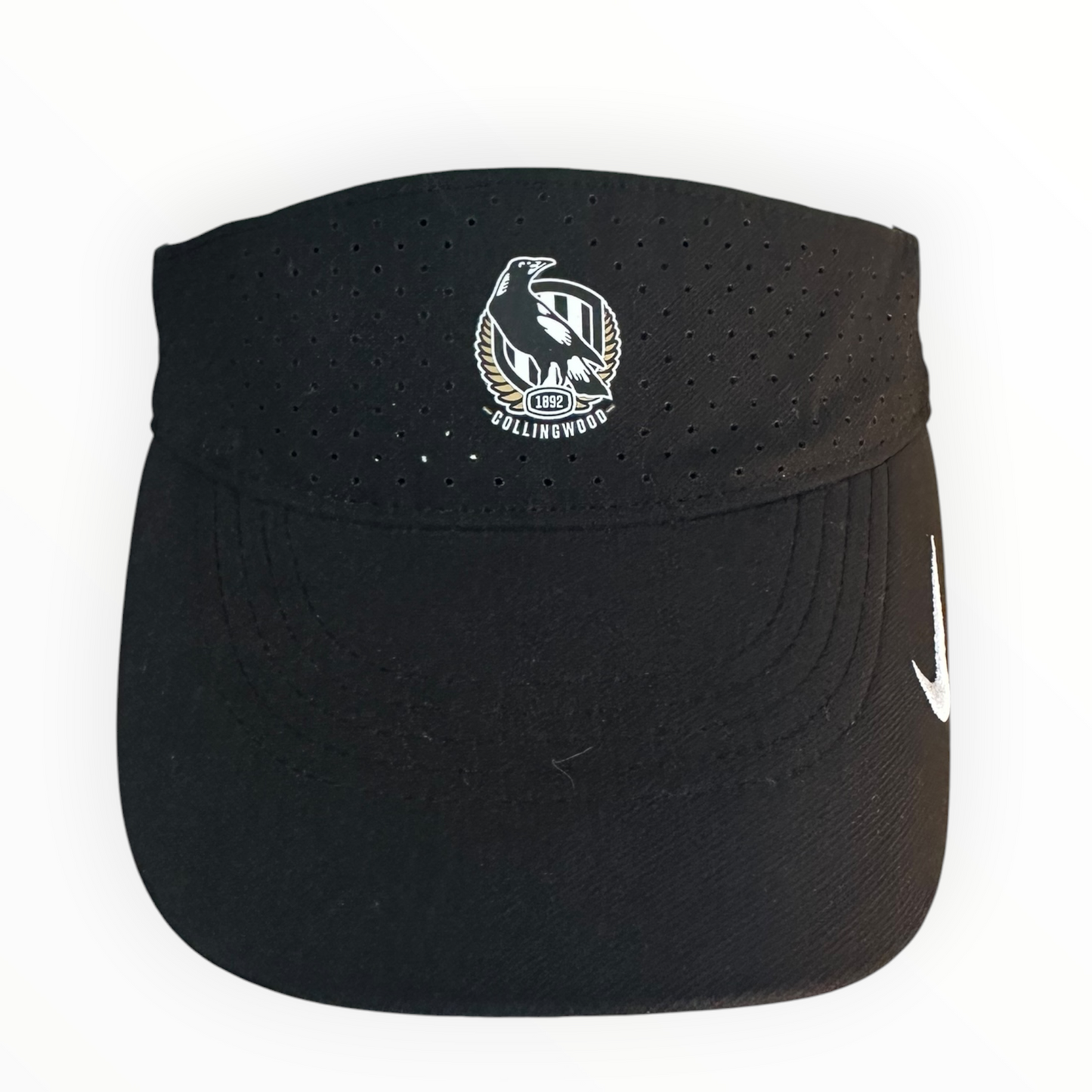 Collingwood Magpies Nike AFL Training Visor Hat
